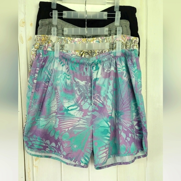 Lissome Lounge Soft Knit Elastic Drawstring Pajama Sleep Short Bundle - Picture 1 of 8